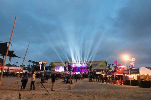 Beachlife Festival lowtide stage.