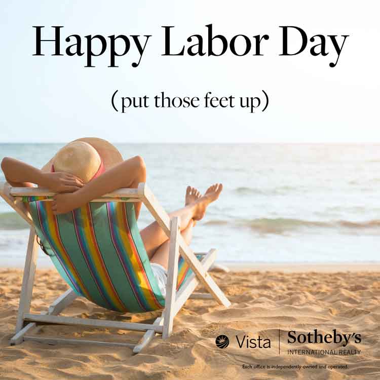 Happy Labor Day at the beach.