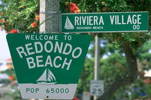 Redondo street signs.
