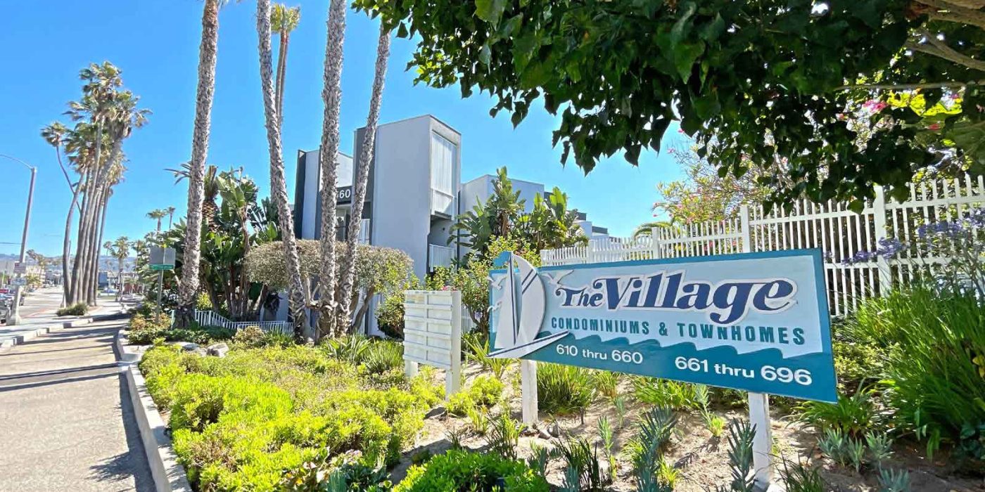 The Village condos Redondo Beach background