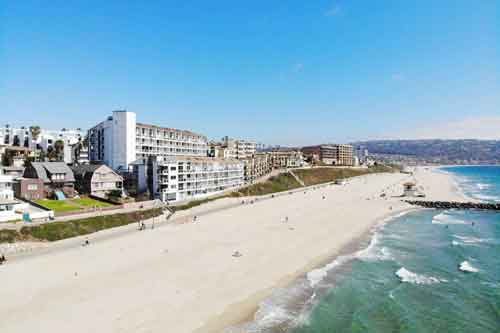 Oceanfront condos in the Sand Castle at 615 Esplanade Redondo Beach CA 90277