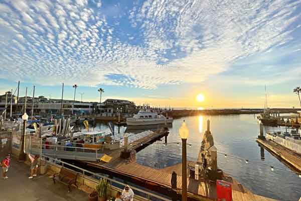 King Harbor and Redondo Pier at Sunset