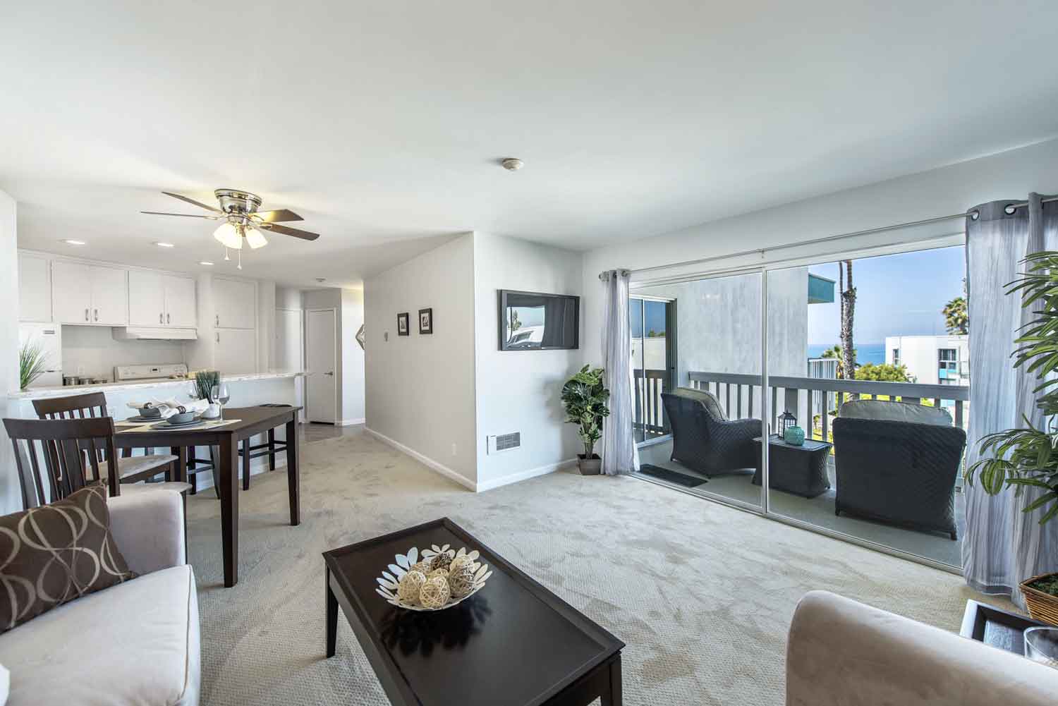 Oceanfront condos in the Sand Castle at 615 Esplanade Redondo Beach CA 90277